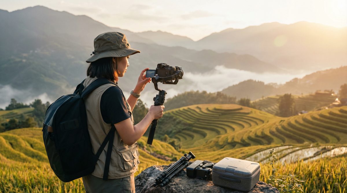 同人动漫旅途测评视频拍摄